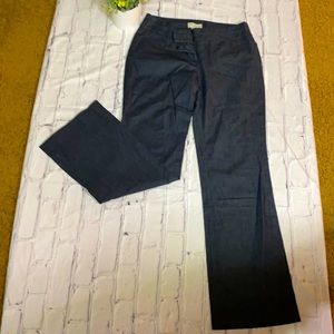 Loft 0P charcoal trousers